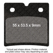 Ebc FA696HH Brake Pads Fa696Hh Double-H Sintered