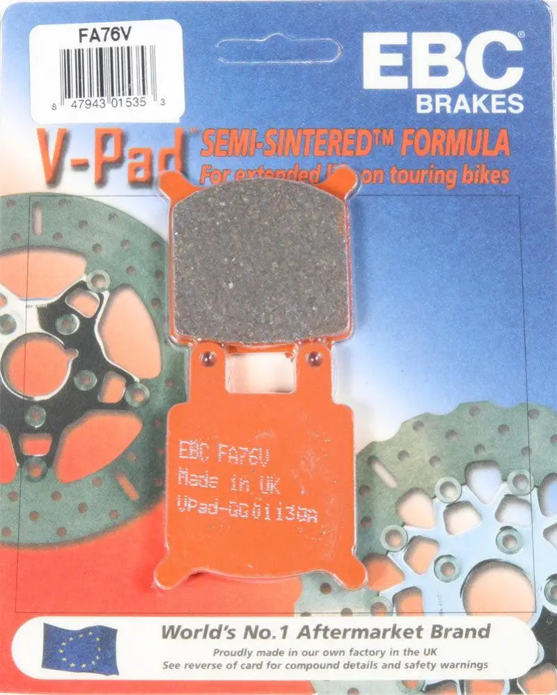 Brake Pads Fa76V Semi-Sintered V Series