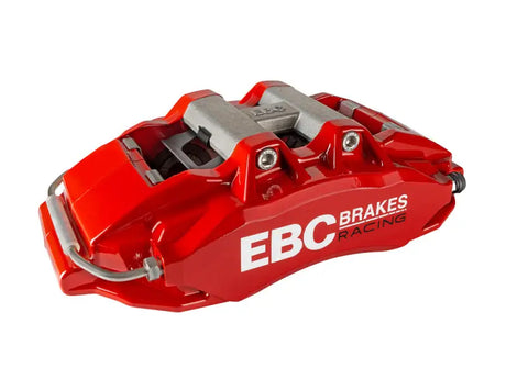EBC Racing 08-21 Nissan 370Z Red Apollo-6 Calipers 355mm Rotors Front Big Brake Kit - RV and Auto Parts