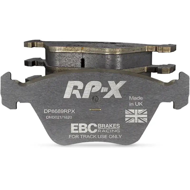 EBC Racing 13-15 Porsche 911 (991) (Cast Iron Rotor Only) 3.8L GT3 RP-X Front Brake Pads - DP82206RPX