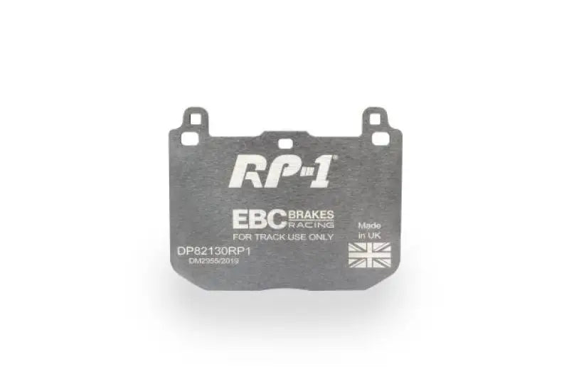 Gray brake pad for BMW 1 Series RP-1 Race from EBC Racing front brake pads