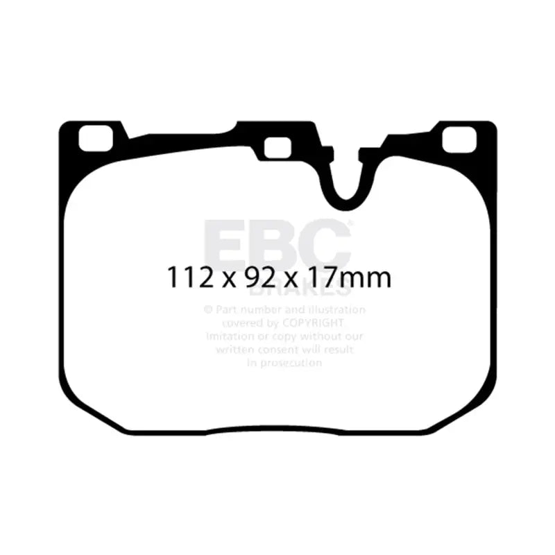 EBC DP82130RP1 EBC Racing 2012+ BMW 1 Series (F) RP-1 Race Front Brake Pads