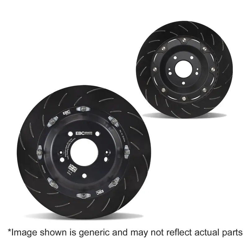 EBC SG2F027 EBC Racing 2020+ Chevrolet Corvette Stingray 6.2L (w/Z51 Perf Pack) 2 Piece SG Racing Front Rotors