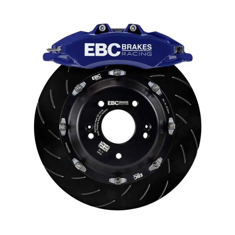 EBC Racing 92-05 BMW 3-Series E36/E46 Blue Apollo-6 Calipers 355mm Rotors Front Big Brake Kit - RV and Auto Parts