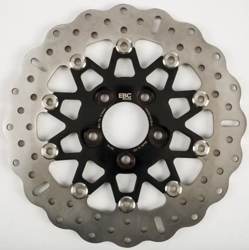 V-Twin Street Rotor Rsd014Cblk Floating Rear