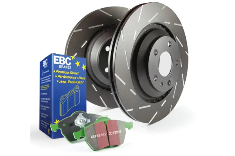 EBC S2 Kits Greenstuff Pads and USR Rotors for better braking performance