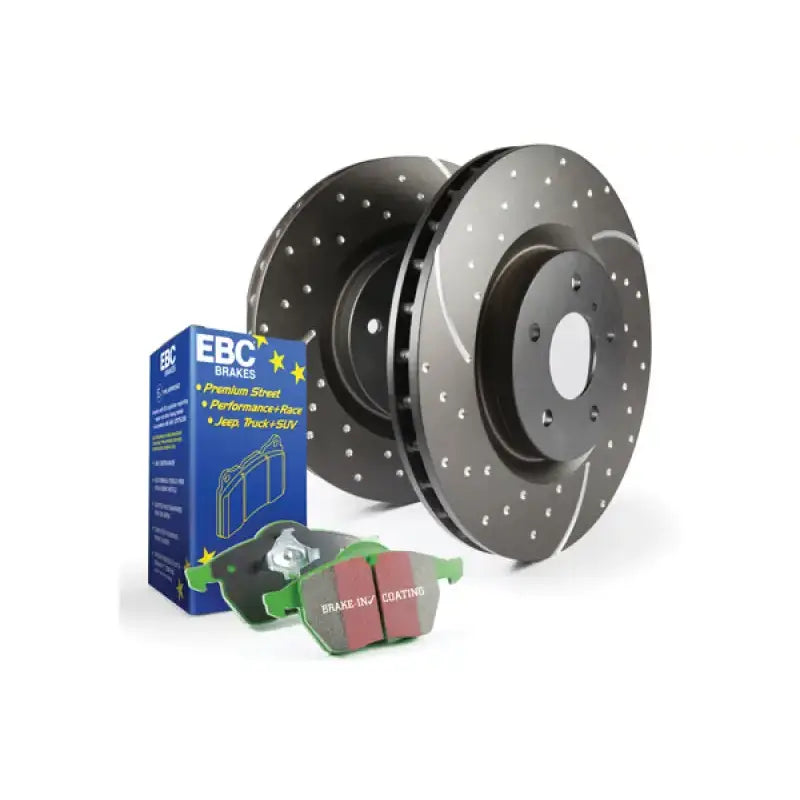 EBC S3 Kits Greenstuff Pads and GD Rotors for better braking performance