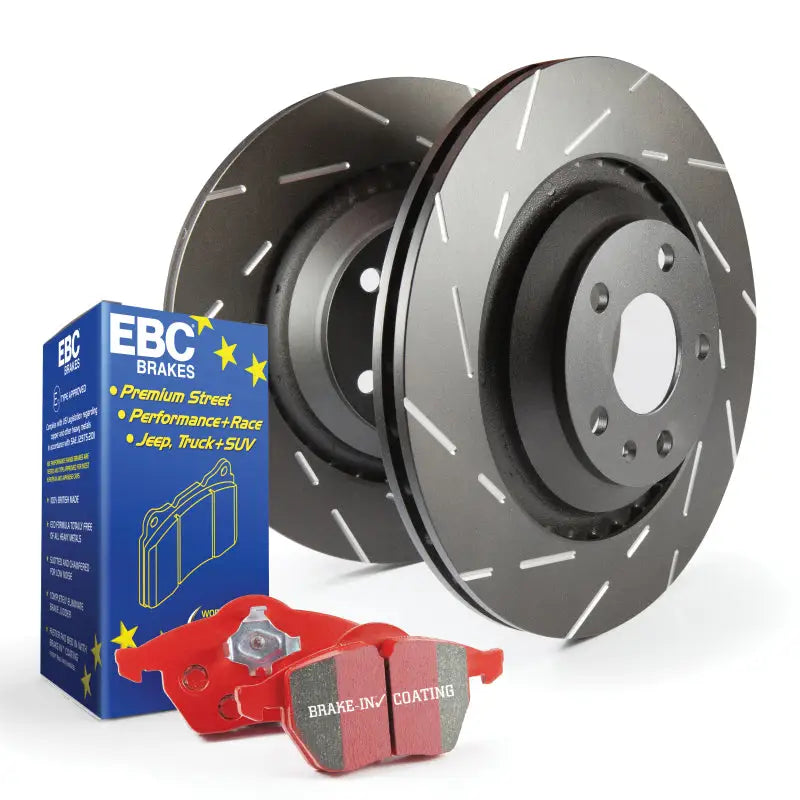 EBC S4 Kits Redstuff Pads and USR Rotors - Truck & Automotive