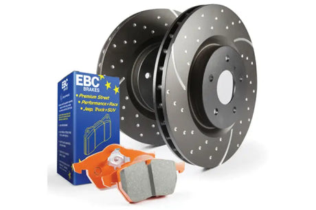 EBC S8 Kits Orangestuff Pads and GD Rotors - RV and Auto Parts