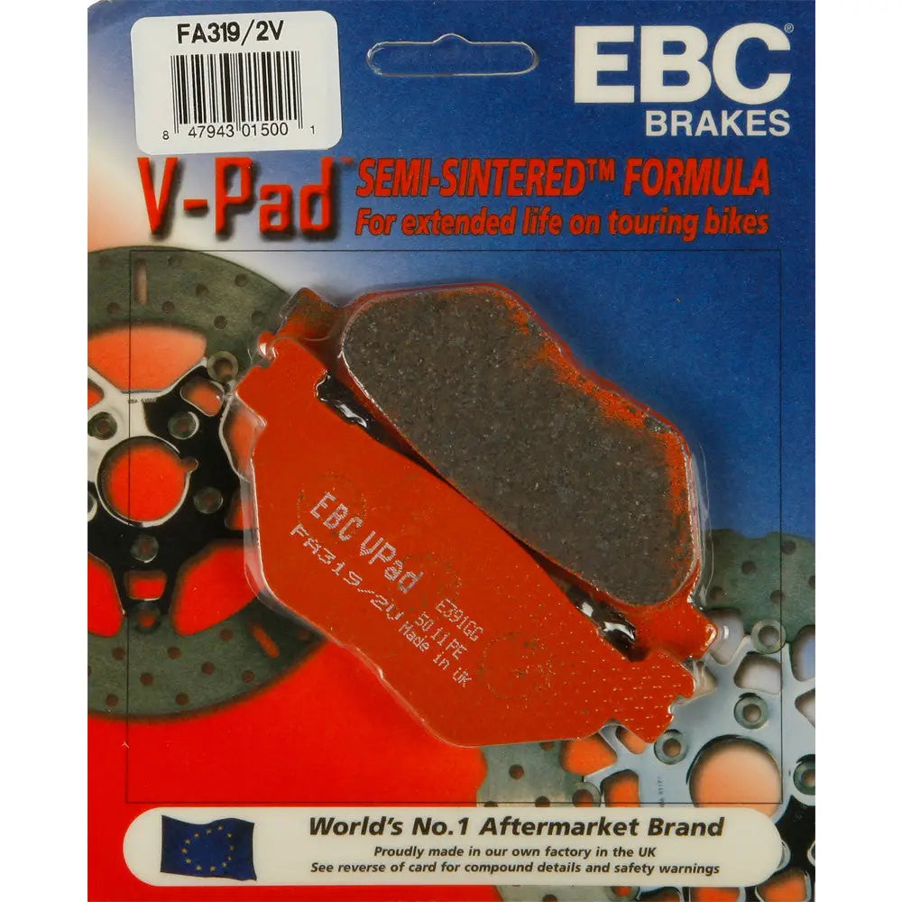 EBC Semi-Sintered Brake Pads FA319/2V - V-Series