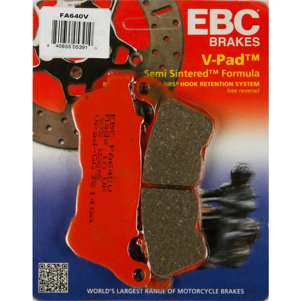 EBC Semi-Sintered Brake Pads FA640V - FA640V Semi-Sintered Series