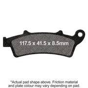 Ebc SFA324HH Brake Pads Sfa324Hh Double-H Sintered