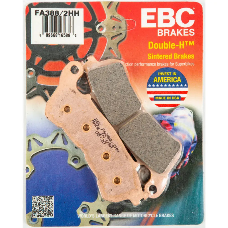 EBC Sintered HH Brake Pads FA388/2HH - Double-H