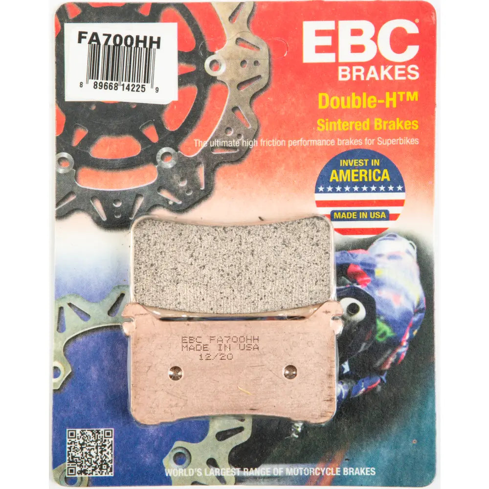 EBC Sintered HH Brake Pads FA700HH - FA700HH Double-H