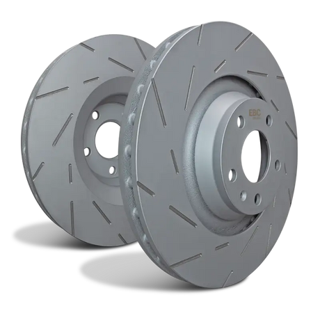 EBC 2021+ Genesis G80 2.5T Front USR Slotted Rotors - EBC
