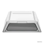 White truck bed topper with tinted window for RSI N Americ Smartcap Evoc Commercial Series