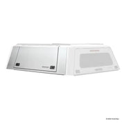 Silver truck bed cap side panel for RSI N Americ Smartcap Evoc Commercial Series