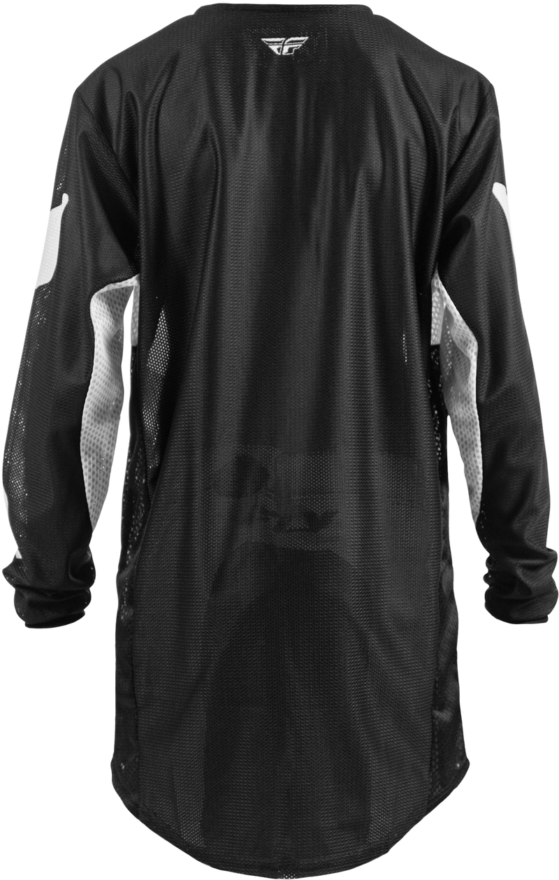 Yth Kinetic Mesh Jersey Black/White Yl