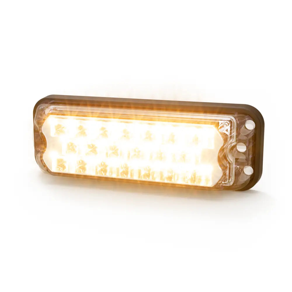 Ecco Elect 3811AC Warning Light - Clear