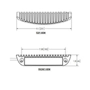 Ecco Elect Compact Durable Design Work Light EW2602-W - Worklamp Led 18 Angle Flood Bea