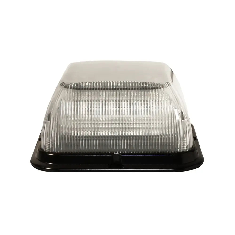 Ecco Elect Multiple Units Can Be Synchronized Warning Light EB7185CAA-T13 - Led Beacon SQ Dbl Stack 12-24