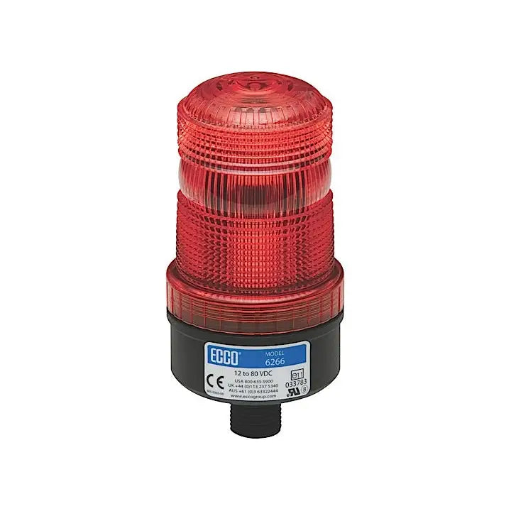 Ecco Safety Group 6267R Multi Purpose Warning Light - Red Medium