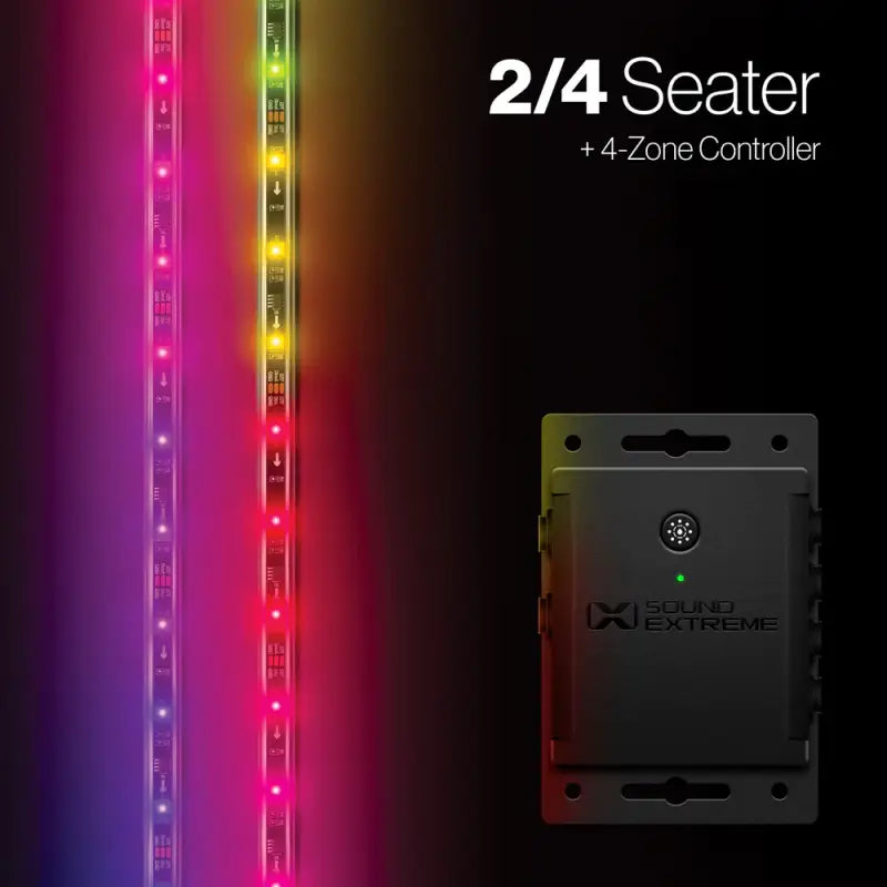 Ecoxgear SEI-LEDZ4UGLW24 2/4 Seater Ledkit W/Controller - Audio/Visual/Communication