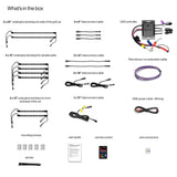 Ecoxgear SEI-LEDZ4UGLW24 2/4 Seater Ledkit W/Controller - Audio/Visual/Communication