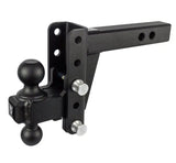 ED204 Bulletproof 2.0' Extreme Duty 4' Drop/Rise hitch for towing heavy loads and trailers, features bulletproof construction, 4' drop/rise capability, and extreme duty design for RV, automotive, powersports, off-road, marine, exterior, truck accessories, interior, truck bed, RV parts, Towing & Hitches, Winches & Hitches, Towing | Trailer | Axles | Brakes | Boat, AVADA - Best Sellers