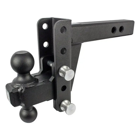 ED204 Bulletproof 2.0' Extreme Duty 4' Drop/Rise towing hitch, black, durable construction for RV, Automotive, Powersports, off-road, marine, exterior, truck accessories, interior, truck bed, rv parts, Towing & Hitches, Winches & Hitches, Towing | Trailer | Axles | Brakes | Boat, AVADA - Best Sellers