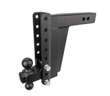 ED2510 Bulletproof 2.5’ Extreme Duty 10’ Drop/Rise - Trailer Hitch Ball Mount