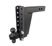 ED2510 Bulletproof 2.5’ Extreme Duty 10’ Drop/Rise - Trailer Hitch Ball Mount
