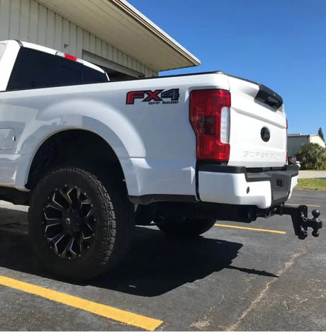 ED254 Bulletproof 2.5’ Extreme Duty 4’ Drop/Rise - Trailer Hitch Ball Mount