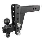 ED256 Bulletproof 2.5’ Extreme Duty 6’ Drop/Rise - Trailer Hitch Ball Mount