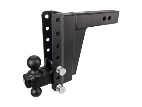 ED258 Bulletproof 2.5’ Extreme Duty 8’ Drop/Rise - Trailer Hitch Ball Mount