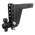 ED258 Bulletproof 2.5’ Extreme Duty 8’ Drop/Rise - Trailer Hitch Ball Mount