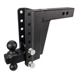 ED258 Bulletproof 2.5’ Extreme Duty 8’ Drop/Rise - Trailer Hitch Ball Mount