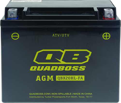 QuadBoss 13-16 Arctic Cat 450 Maintenance-Free AGM Battery - 401385