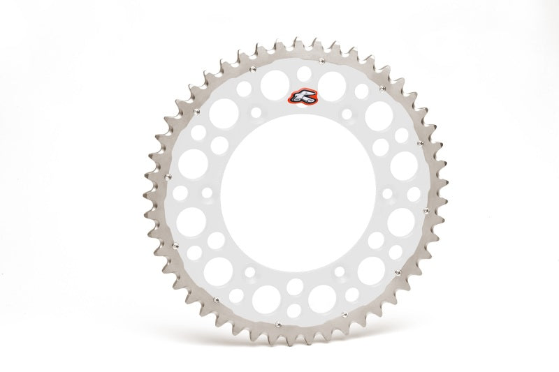 Renthal 1500-520-48GPSI Renthal 99-05 Yam YZ125/G-250F/ YZ400-450/88-89 Honda XR 250R Rear Twinring - Silver 520-48P Teeth
