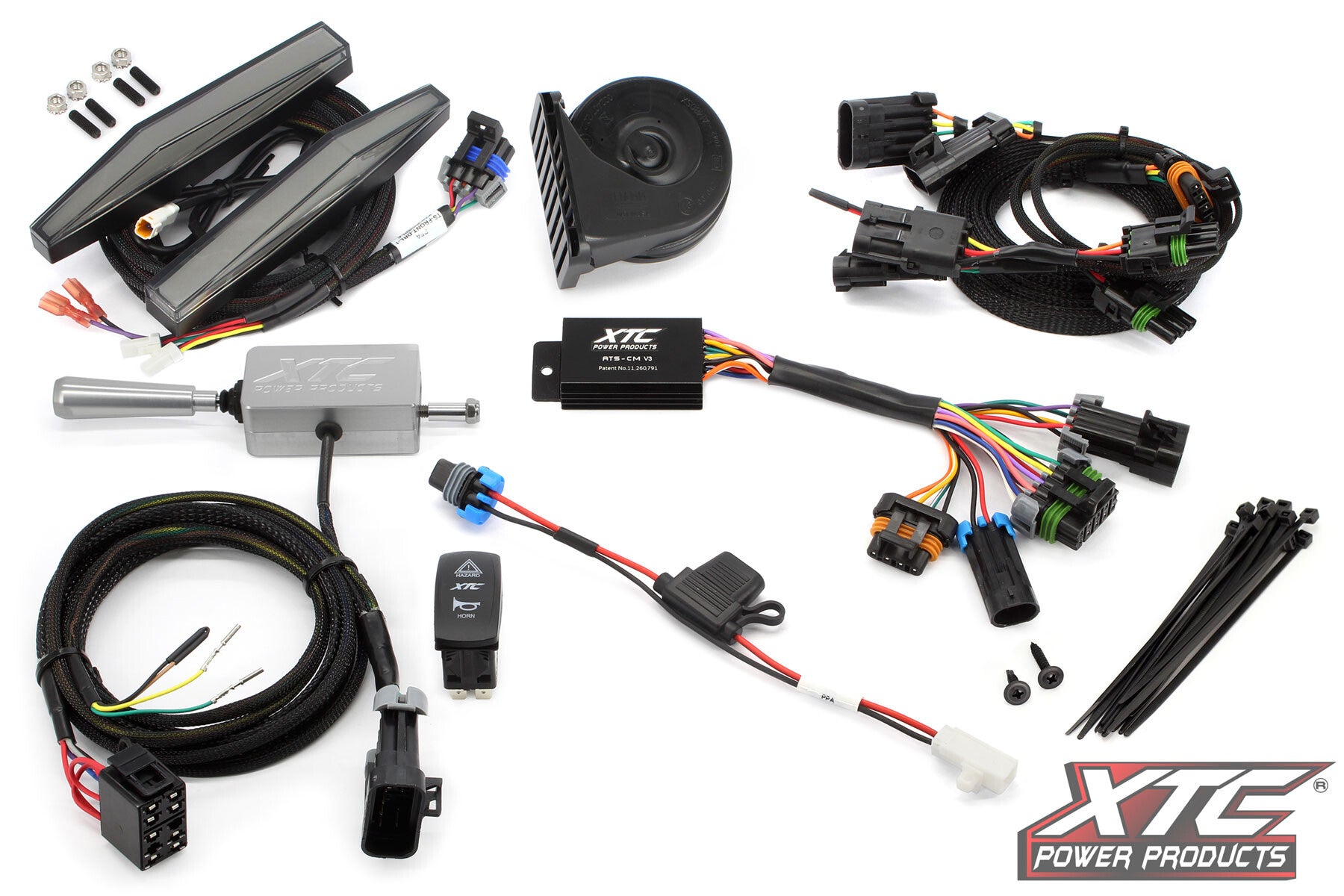 XTC Power Products Auto Turn Signal KIT W Illumination ATS-L-CAN-Mavr-DRL - Lever Front Drl Lights