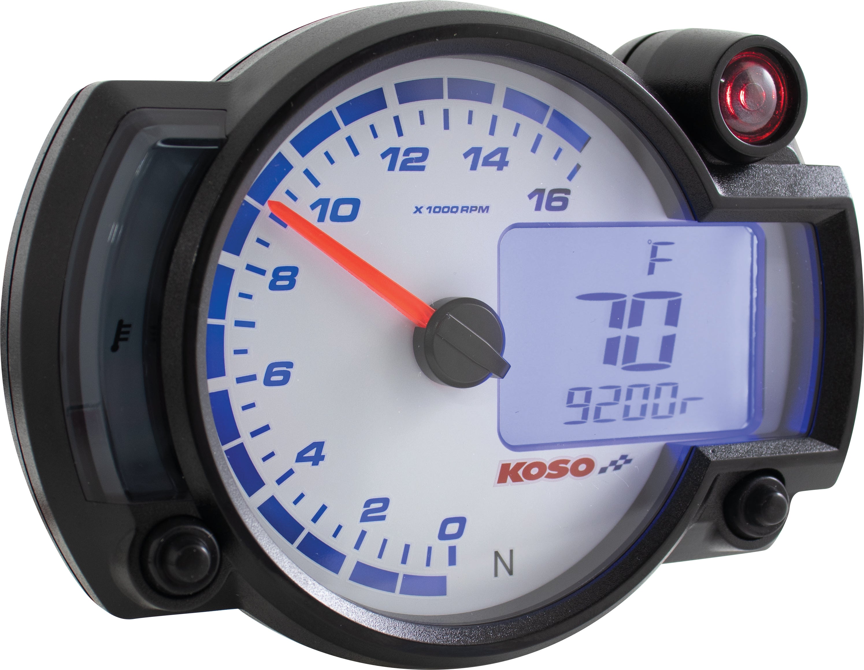 Rx 2nr 16 000 Rpm Guage White Panel