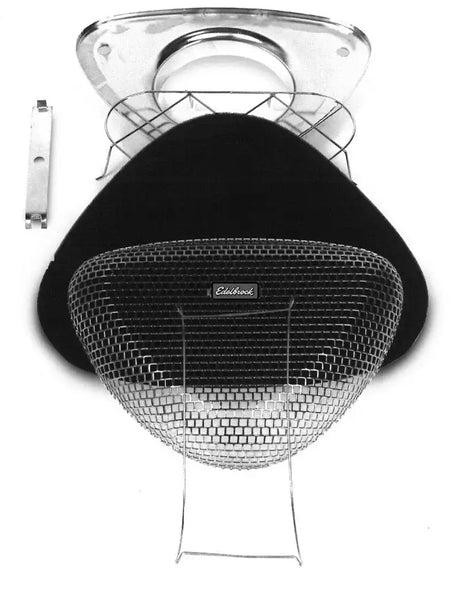 Edelbrock Air Cleaner Pro-Flo 1000 Series Triangular Steel Top 11 375In X 8 3In Chrome - Truck & Automotive