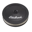 Edelbrock Air Cleaner Pro-Flo Series Round Steel Top Paper Element 10In Dia X 3 5In Black - Truck & Automotive