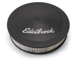 Edelbrock Air Cleaner Pro-Flo Series Round Steel Top Paper Element 14In Dia X 3 75In Dropped Base - Truck & Automotive