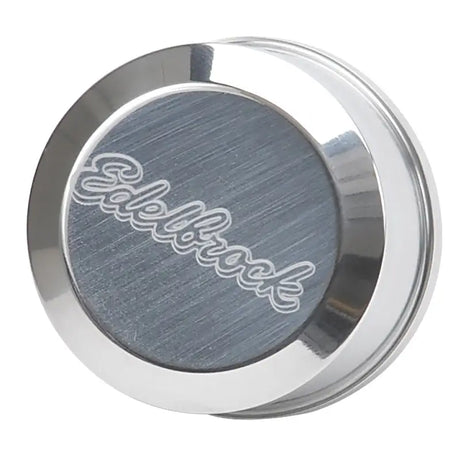 Edelbrock Billet Aluminum Breather w/ Polished Finish - Truck & Automotive