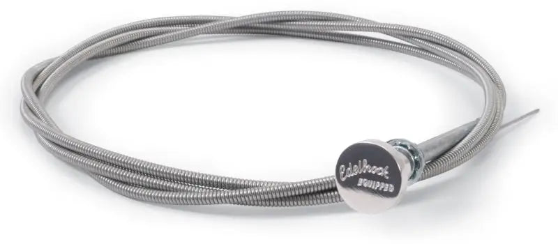 Braided metal cable with knob for Edelbrock Cable Carburetor Choke, universal fit
