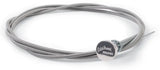 Silver throttle cable with knob for Edelbrock Cable Carburetor Choke upgrade