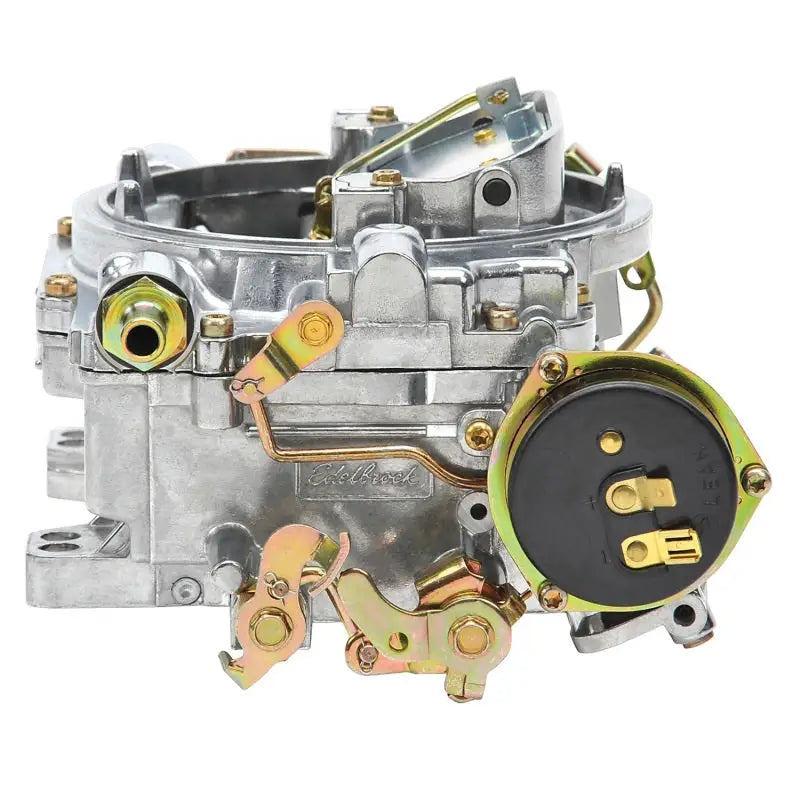 Edelbrock Carburetor Performer Series 4-Barrel 600 CFM Electric Choke Satin Finish - Truck & Automotive