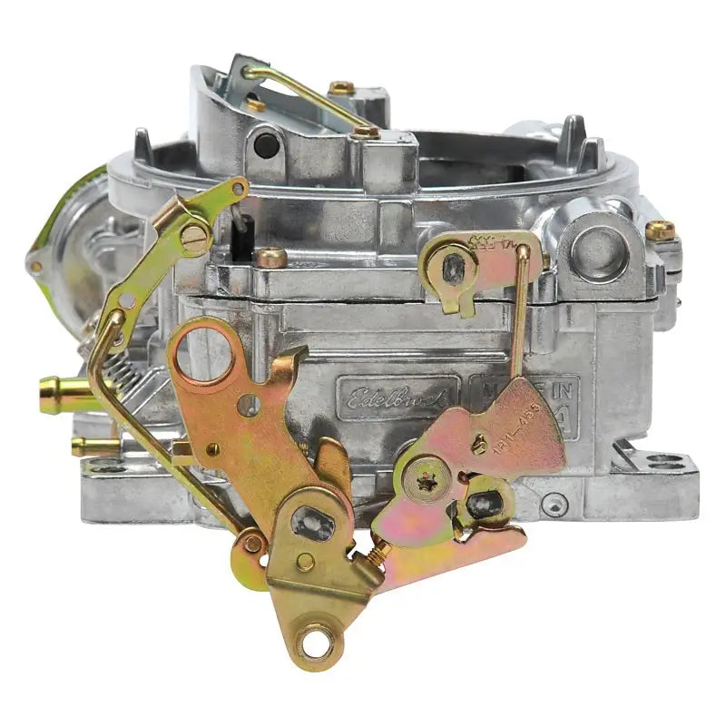 Edelbrock Carburetor Performer Series 4-Barrel 600 CFM Electric Choke Satin Finish - Truck & Automotive