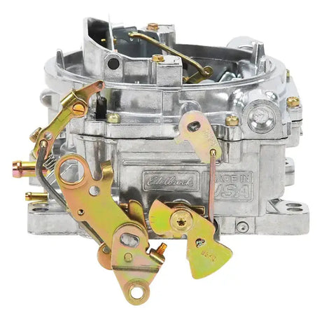 Edelbrock Carburetor Performer Series 4-Barrel 600 CFM Manual Choke Satin Finish - Truck & Automotive